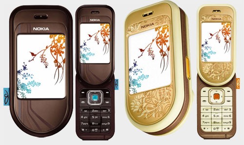 Nokia L'Amour Được ra mắt đầu năm 2006 dòng sản phẩm này thật sự đã tạo ra một cơn sốt vào thời điểm đó bởi tính thẩm mỹ độc đáo, không chê vào đâu được của mình. Dù ba điện thoại trong dòng sản phẩm này được sản xuất tại ba nước khác nhau: 7380 được sản xuất tại Hàn Quốc, 7370 tại Đức và 7360 tại Trung Quốc, cả 3 chiếc L’Amour vẫn cùng nhau tỏa sáng nhờ thiết kế tuyệt mỹ và trở thành bộ sưu tập điện thoại "buộc - phải - có" cho các tín đồ thời trang.